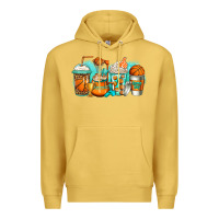 Antique Gold basketball coffee cups Premium Hoodie - Jasminsmagicworld