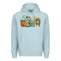 Blue Mist basketball coffee cups Premium Hoodie - Jasminsmagicworld