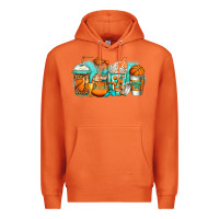 Carrot basketball coffee cups Premium Hoodie - Jasminsmagicworld