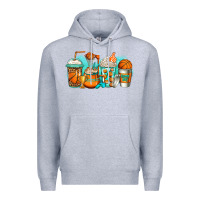 Heather Grey basketball coffee cups Premium Hoodie - Jasminsmagicworld