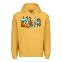 Mustard basketball coffee cups Premium Hoodie - Jasminsmagicworld