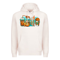 Pale Pink basketball coffee cups Premium Hoodie - Jasminsmagicworld