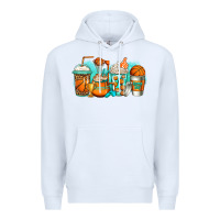 White basketball coffee cups Premium Hoodie - Jasminsmagicworld