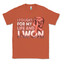 Copper i fought for my life and i won uterine cancer peac Classic Tee - texasbilliewilder