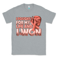 Heather Grey i fought for my life and i won uterine cancer peac Classic Tee - texasbilliewilder