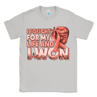 Moon Dust i fought for my life and i won uterine cancer peac Classic Tee - texasbilliewilder