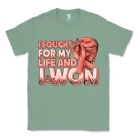 Sage i fought for my life and i won uterine cancer peac Classic Tee - texasbilliewilder
