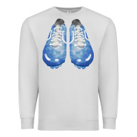 Dove Grey blue cleats fa element Premium Sweatshirt - FaDigitalArtStudio