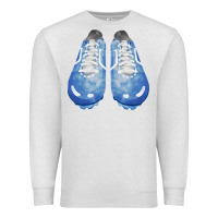 Oatmeal Heather blue cleats fa element Premium Sweatshirt - FaDigitalArtStudio