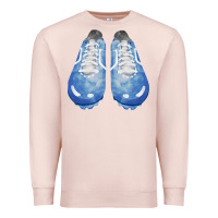 Pale Pink blue cleats fa element Premium Sweatshirt - FaDigitalArtStudio