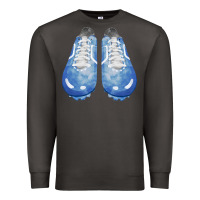 Smoke blue cleats fa element Premium Sweatshirt - FaDigitalArtStudio