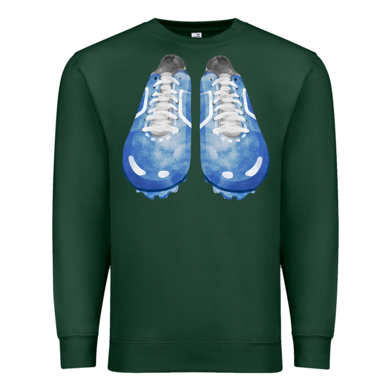 Blue Cleats Fa Element Premium Sweatshirt by FaDigitalArtStudio | Teevron