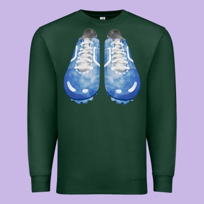 Blue Cleats Fa Element Premium Sweatshirt Designed By Fadigitalartstudio