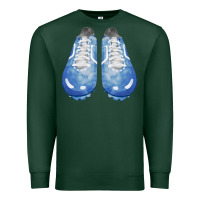 Sports Green blue cleats fa element Premium Sweatshirt - FaDigitalArtStudio
