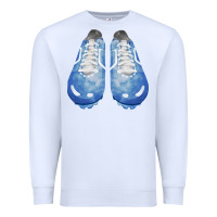 White blue cleats fa element Premium Sweatshirt - FaDigitalArtStudio
