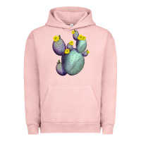 Pigment Salmon Opunthia Santa Rita Cacti Urban Hoodie - LillyAllenDesigns