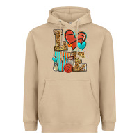 Mushroom love basketball Heavyweight Hoodie - Zillion Design Studio