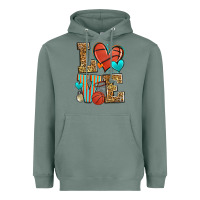Sage love basketball Heavyweight Hoodie - Zillion Design Studio
