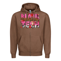 Chestnut nail tech Zipper Hoodie - texasbilliewilder