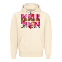 Sandshell nail tech Zipper Hoodie - texasbilliewilder