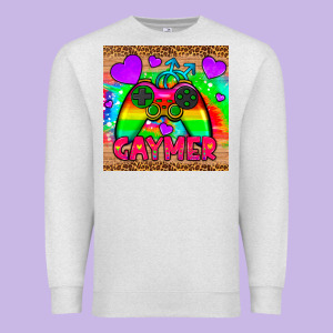 Gaymer Mousepad Premium Sweatshirt Designed By Hra Design Shop