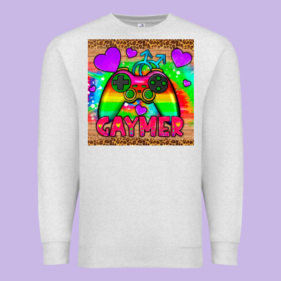 Gaymer Mousepad Premium Sweatshirt Designed By Hra Design Shop
