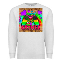 Oatmeal Heather gaymer mousepad Premium Sweatshirt - HRA Design Shop