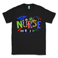 Black autism nurse life Classic Tee - texasbilliewilder
