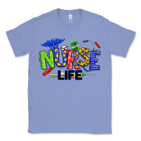 Colony Blue autism nurse life Classic Tee - texasbilliewilder