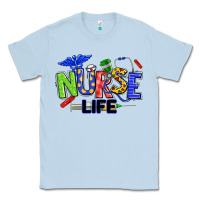 Dusty Blue autism nurse life Classic Tee - texasbilliewilder