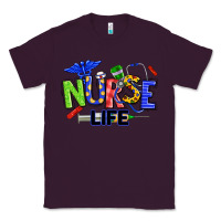 Plum autism nurse life Classic Tee - texasbilliewilder