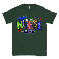 Sports Green autism nurse life Classic Tee - texasbilliewilder