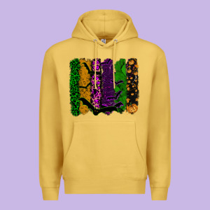 Halloween Brushstroke Premium Hoodie Designed By Ranaportraitstore