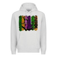 Dove Grey halloween brushstroke Premium Hoodie - RanaPortraitStore