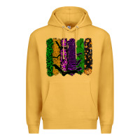 Mustard halloween brushstroke Premium Hoodie - RanaPortraitStore