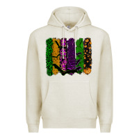 Oatmeal Heather halloween brushstroke Premium Hoodie - RanaPortraitStore