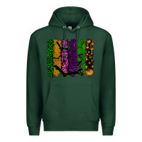 Sports Green halloween brushstroke Premium Hoodie - RanaPortraitStore