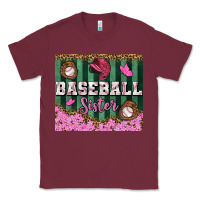 Burgundy baseball sister tumbler Classic Tee - BundleAndBundleShop