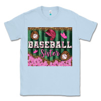 Dusty Blue baseball sister tumbler Classic Tee - BundleAndBundleShop