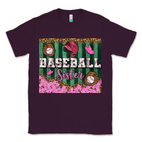 Plum baseball sister tumbler Classic Tee - BundleAndBundleShop