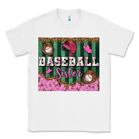 White baseball sister tumbler Classic Tee - BundleAndBundleShop