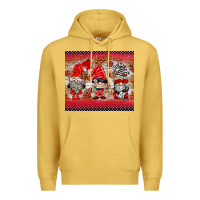 Antique Gold ladybug gnomies Premium Hoodie - BarkalooDesign