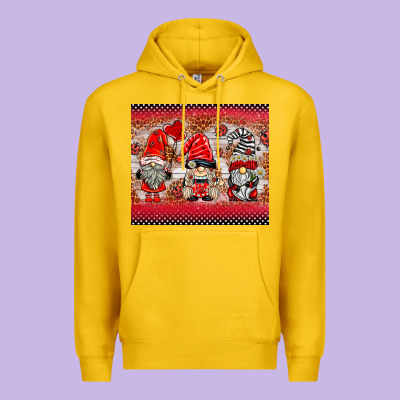 Ladybug Gnomies Premium Hoodie Designed By Barkaloodesign