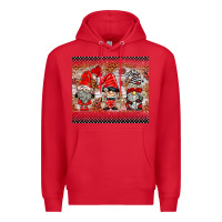 Red ladybug gnomies Premium Hoodie - BarkalooDesign