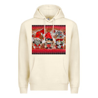 Sandshell ladybug gnomies Premium Hoodie - BarkalooDesign