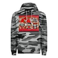 Slate Camo ladybug gnomies Premium Hoodie - BarkalooDesign