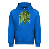 Cobalt Selenicereus Cactus Urban Hoodie - LillyAllenDesigns
