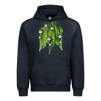 Navy Selenicereus Cactus Urban Hoodie - LillyAllenDesigns