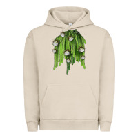 Pigment French Oak Selenicereus Cactus Urban Hoodie - LillyAllenDesigns