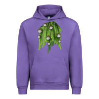 Tulip Selenicereus Cactus Urban Hoodie - LillyAllenDesigns